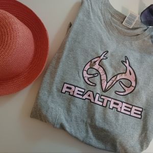 SZ L Real Tree T- Shirt